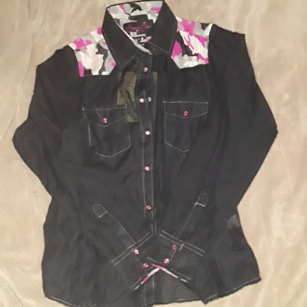 Sherry Cervi Western Shirt Nwt